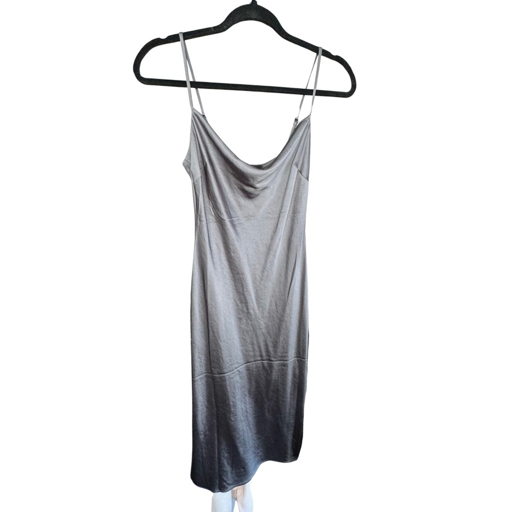 (NWT) EXPRESS Mini Slip Dress Gray Size XS - Picture 3 of 12